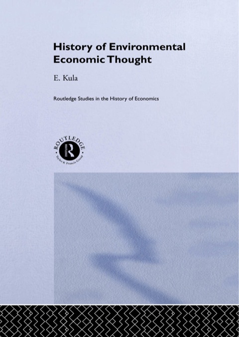 Cover image for book History of Environmental Economic Thought