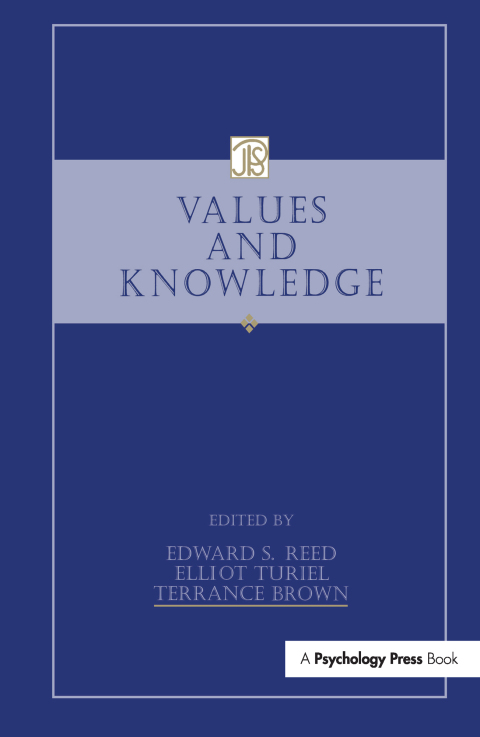 Cover image for book Values and Knowledge