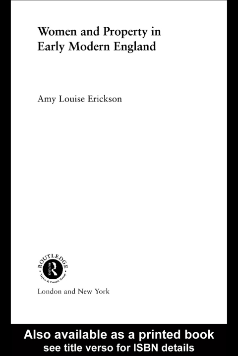 Cover image for book Women and Property