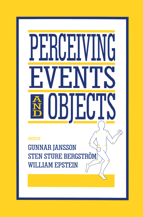 Cover image for book Perceiving Events and Objects