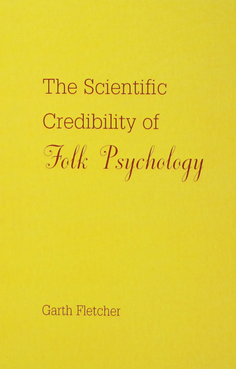 Cover image for book The Scientific Credibility of Folk Psychology