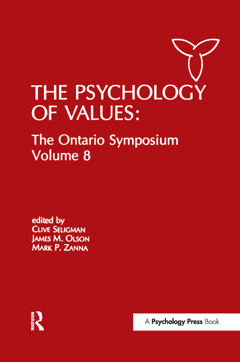 Cover image for book The Psychology of Values