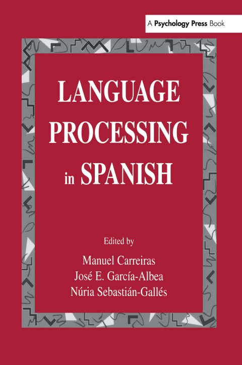 Cover image for book Language Processing in Spanish