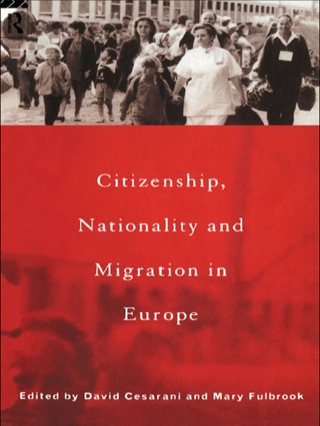 Citizenship, Nationality and Migration in Europe