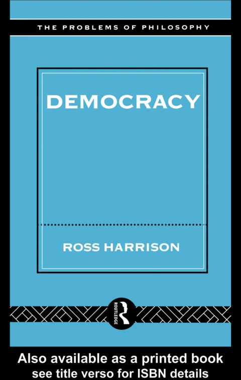 Cover image for book Democracy