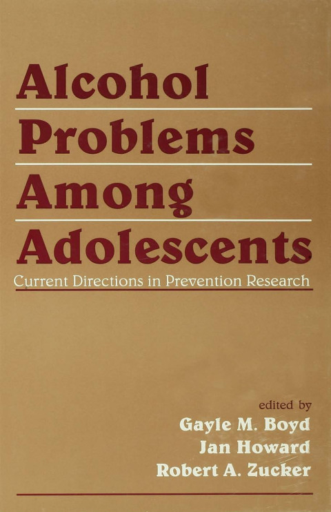 Cover image for book Alcohol Problems Among Adolescents
