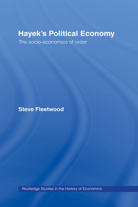 Cover image for book Hayek's Political Economy