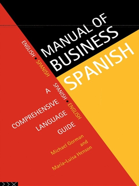 Cover image for book Manual of Business Spanish