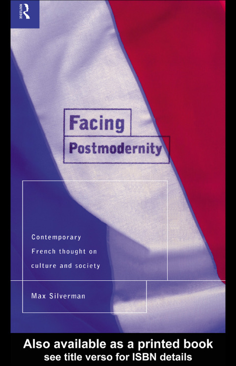 Cover image for book Facing Postmodernity