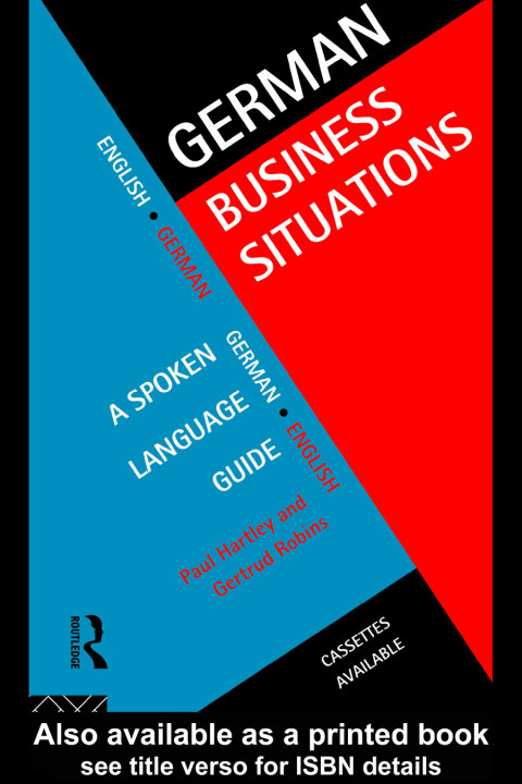 Cover image for book German Business Situations