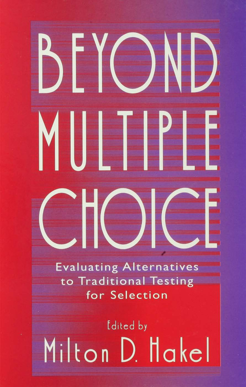 Cover image for book Beyond Multiple Choice