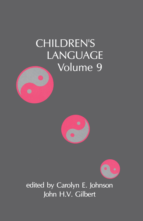 Cover image for book Children's Language
