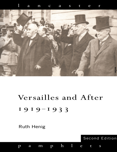 Cover image for book Versailles and After, 1919-1933