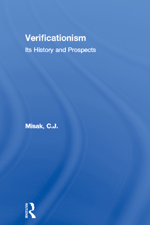 Cover image for book Verificationism