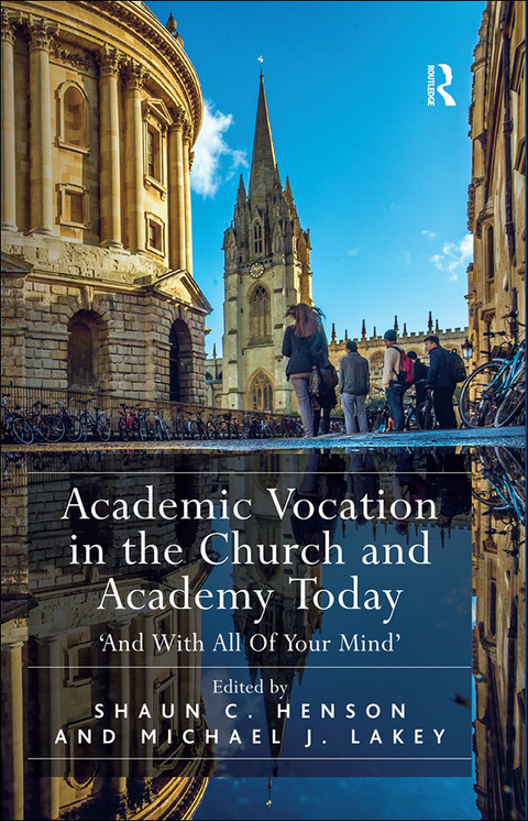 Cover image for book Academic Vocation in the Church and Academy Today