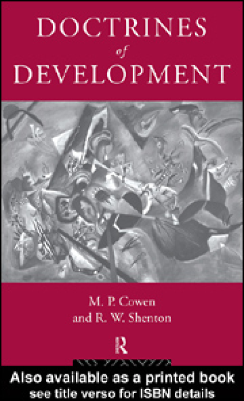Cover image for book Doctrines Of Development