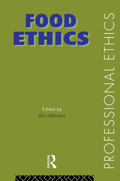 Cover image for book Food Ethics