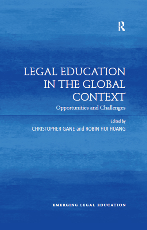 Cover image for book Legal Education in the Global Context