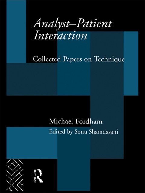 Cover image for book Analyst-Patient Interaction