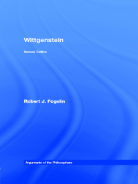 Cover image: Wittgenstein 2nd edition 9780415119443