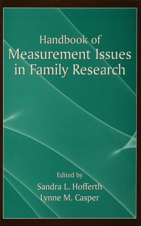 Cover image for book Handbook of Measurement Issues in Family Research