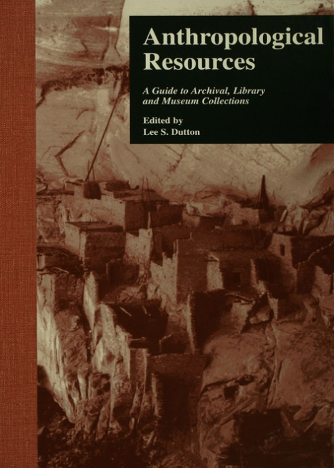 Cover image for book Anthropological Resources