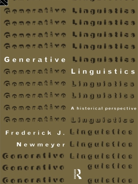 Cover image for book Generative Linguistics