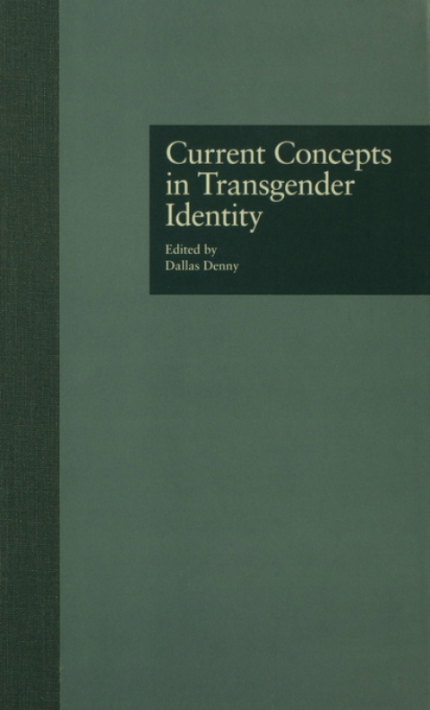 Cover image for book Current Concepts in Transgender Identity