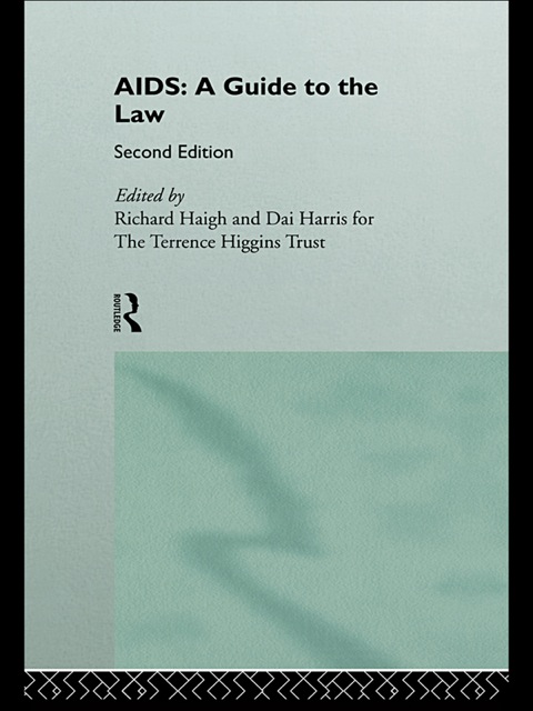 Cover image for book AIDS: A Guide to the Law