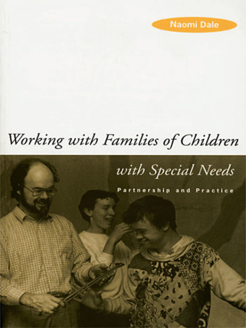 Cover image for book Working with Families of Children with Special Needs