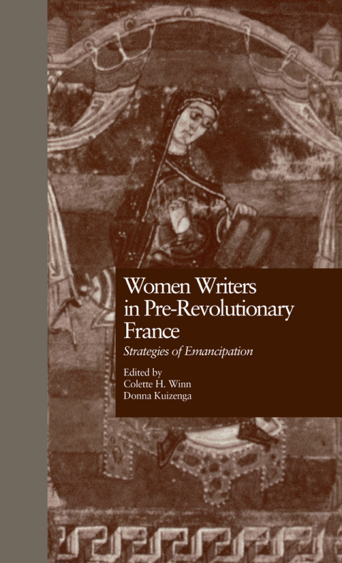 Cover image for book Women Writers in Pre-Revolutionary France