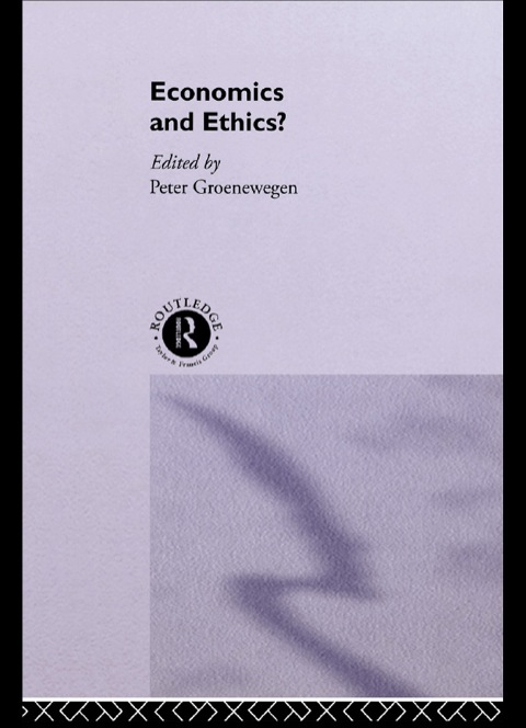 Cover image for book Economics and Ethics?