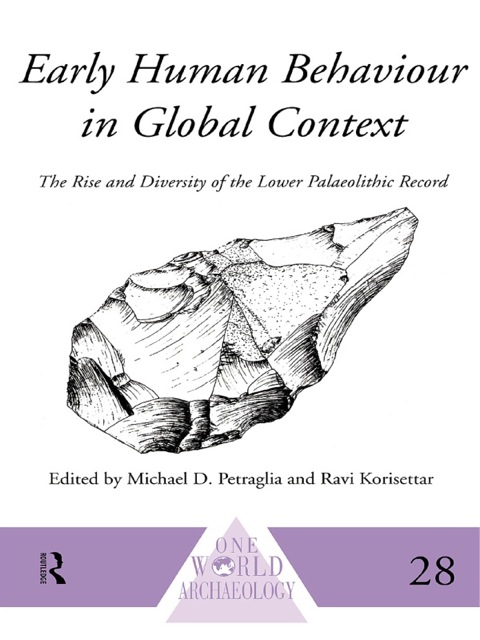 Cover image for book Early Human Behaviour in Global Context