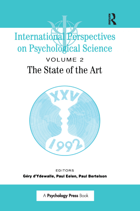 Cover image for book International Perspectives On Psychological Science, II: The State of the Art