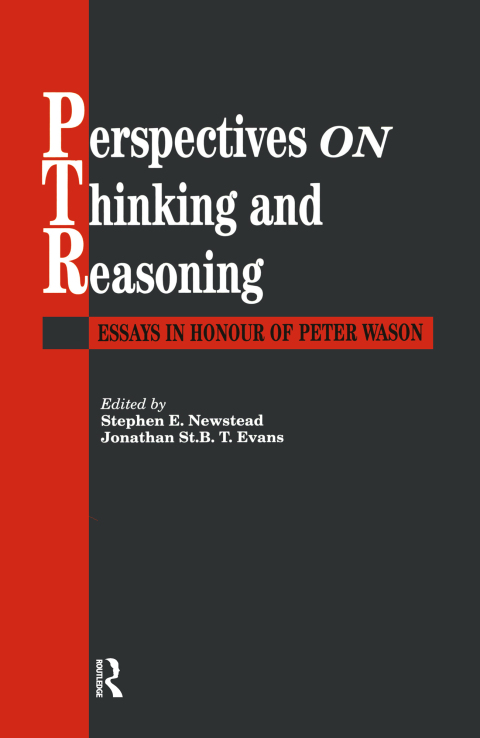 Cover image for book Perspectives On Thinking And Reasoning