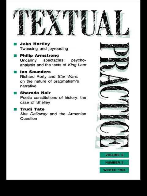 Cover image for book Textual Practice