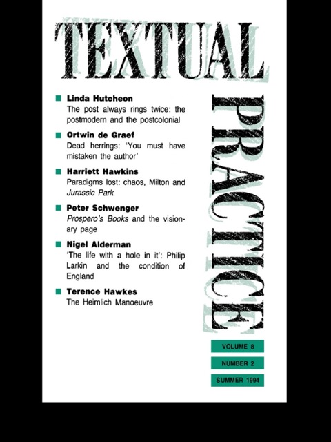 Cover image for book Textual Practice