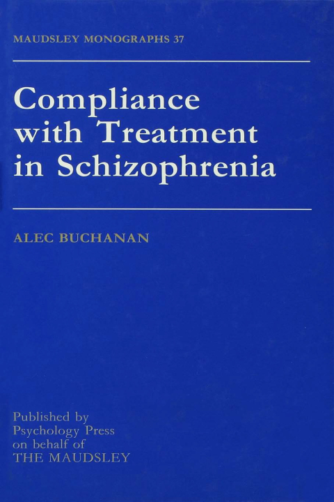 Cover image for book Compliance With Treatment In Schizophrenia