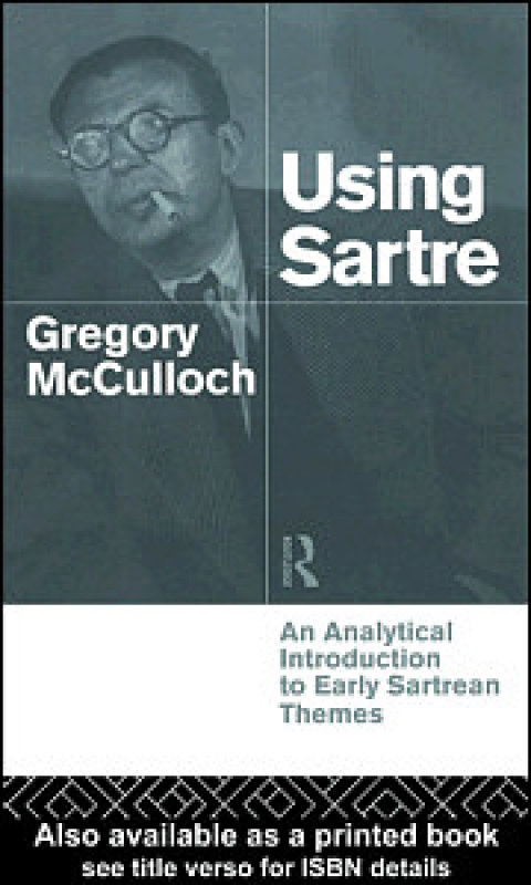 Cover image for book Using Sartre
