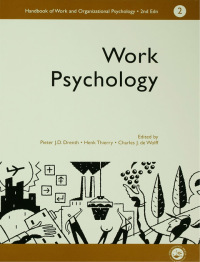 Cover image: A Handbook of Work and Organizational Psychology 1st edition 9780863775222