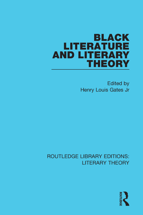 Cover image for book Black Literature and Literary Theory