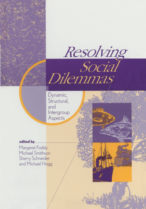 Cover image for book Resolving Social Dilemmas
