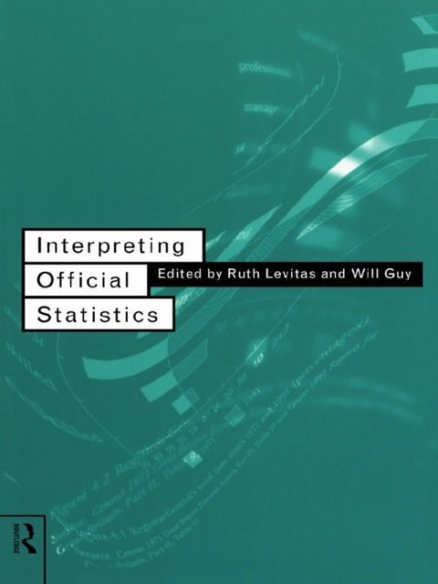 Cover image for book Interpreting Official Statistics