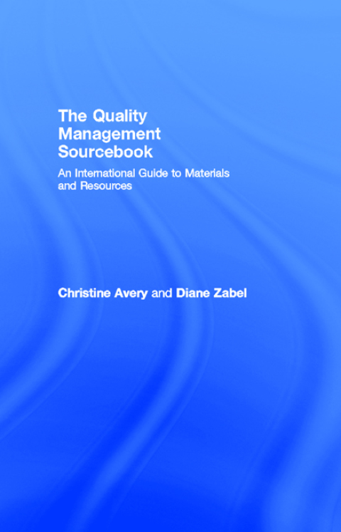 Cover image for book The Quality Management Sourcebook