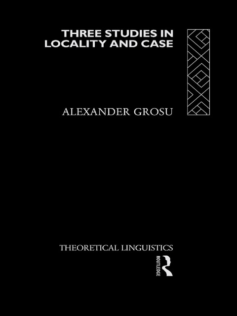 Cover image for book Three Studies in Locality and Case