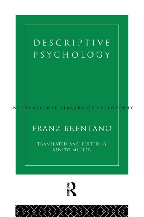 Cover image for book Descriptive Psychology