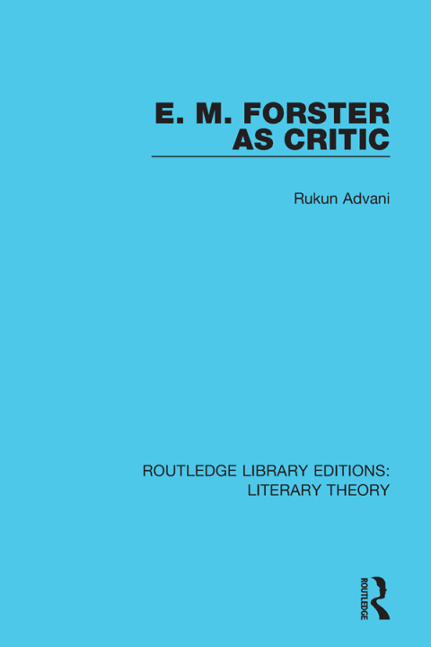 Cover image for book E. M. Forster as Critic