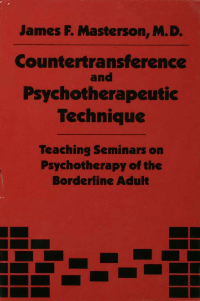 Countertransference and Psychotherapeutic Technique