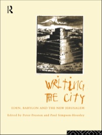 Cover image: Writing the City 1st edition 9780415106672