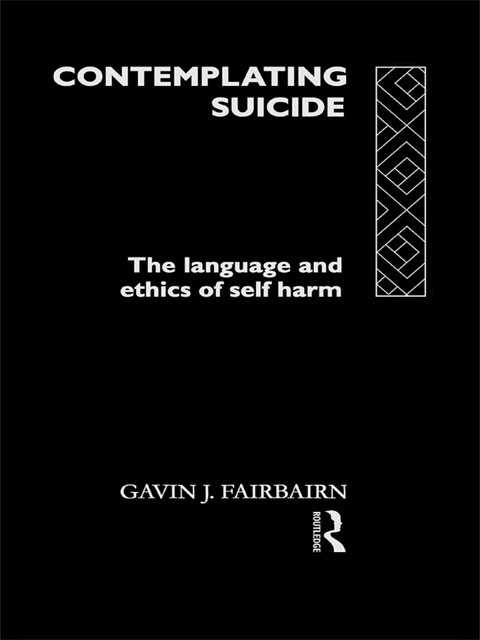 Cover image for book Contemplating Suicide